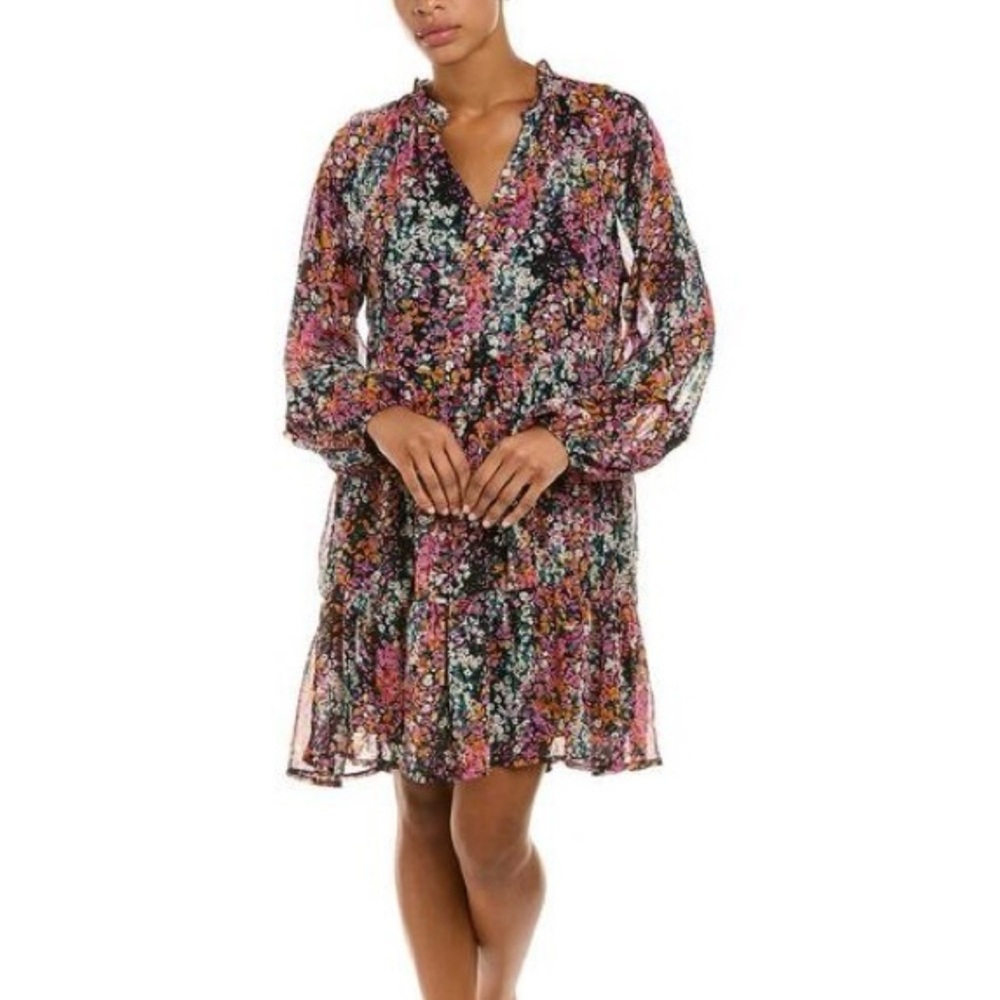Vince Camuto Three Tier, Pullover Mini Dress